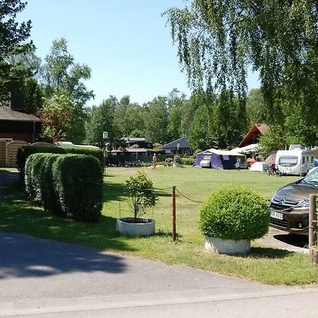 Blauer Camping *